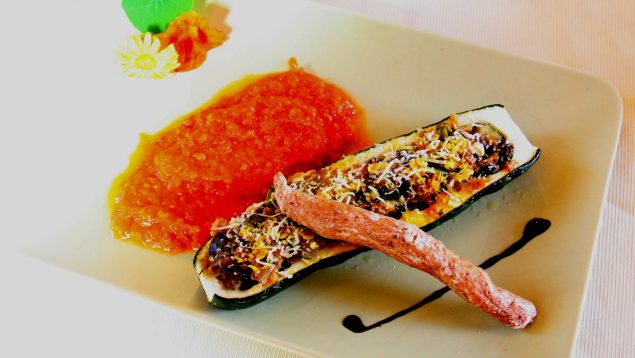 Calabacines, receta