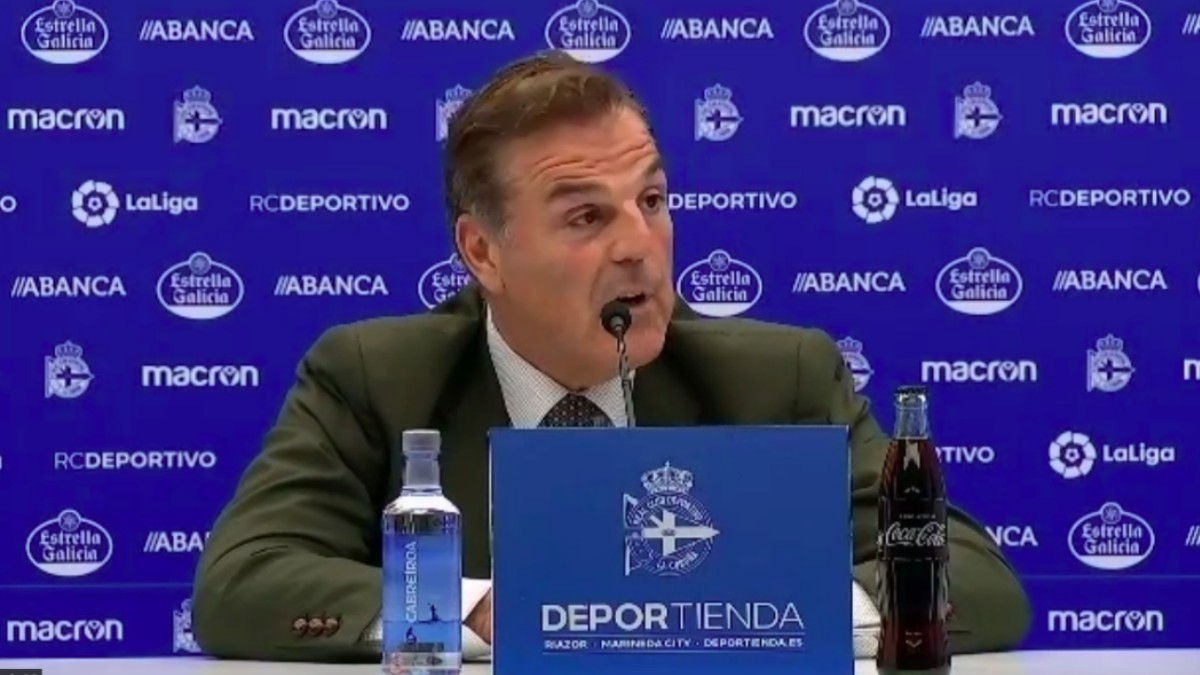 Fernando Vidal, en rueda de prensa.