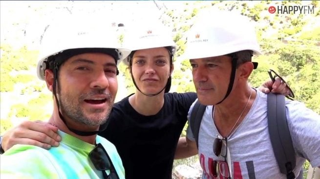 David Bisbal y Antonio Banderas