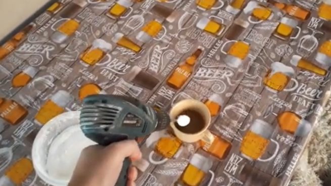 YouTube: Intenta utilizar un taladro para prepararse un capuchino en casa