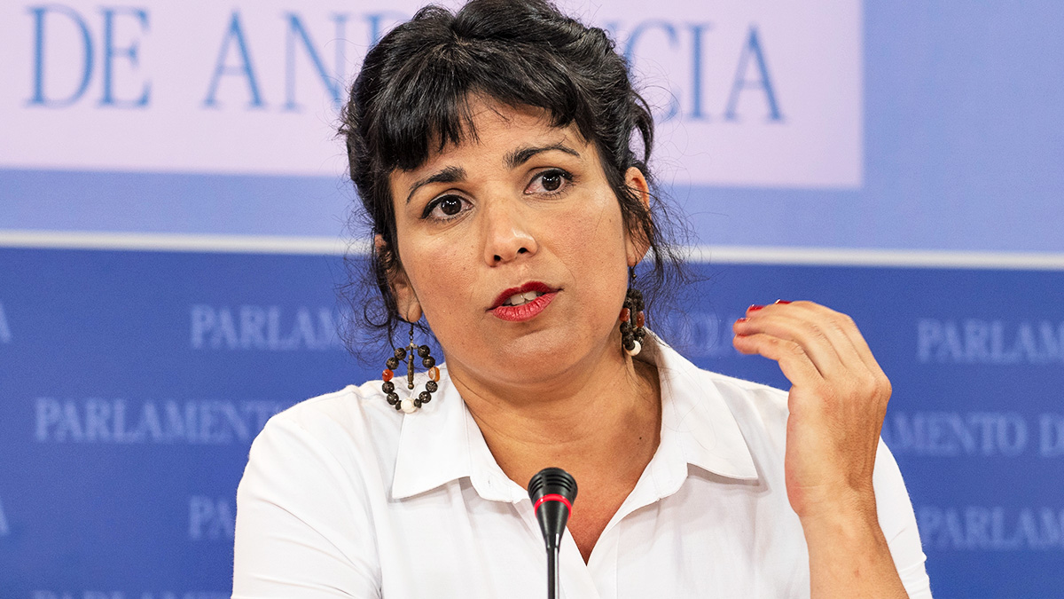 Teresa Rodríguez, líder de Anticapitalistas.