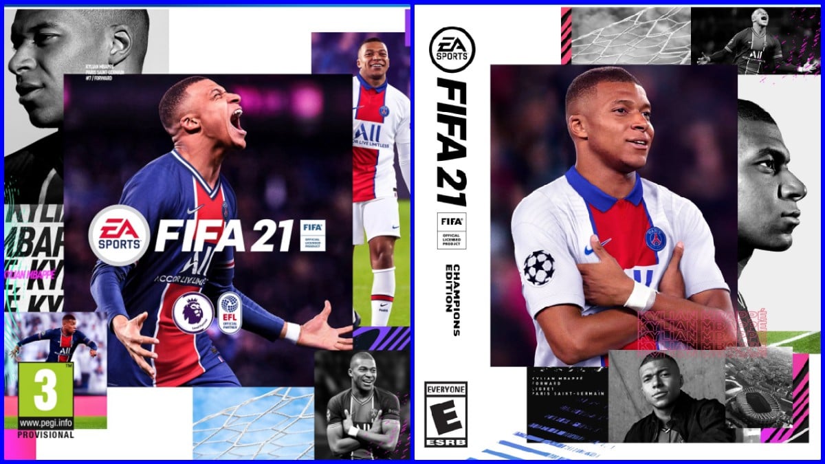 Mbappé será la portada del FIFA21. (FIFA)