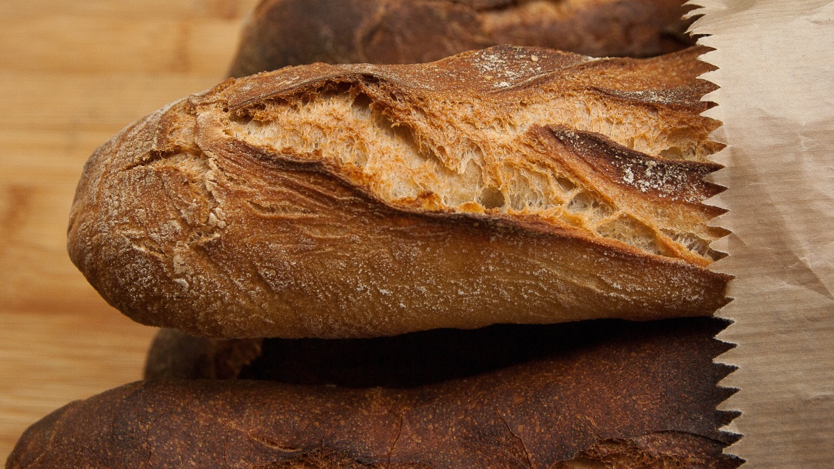 Este tipo de pan se elabora con harinas integrales, que sacian más
