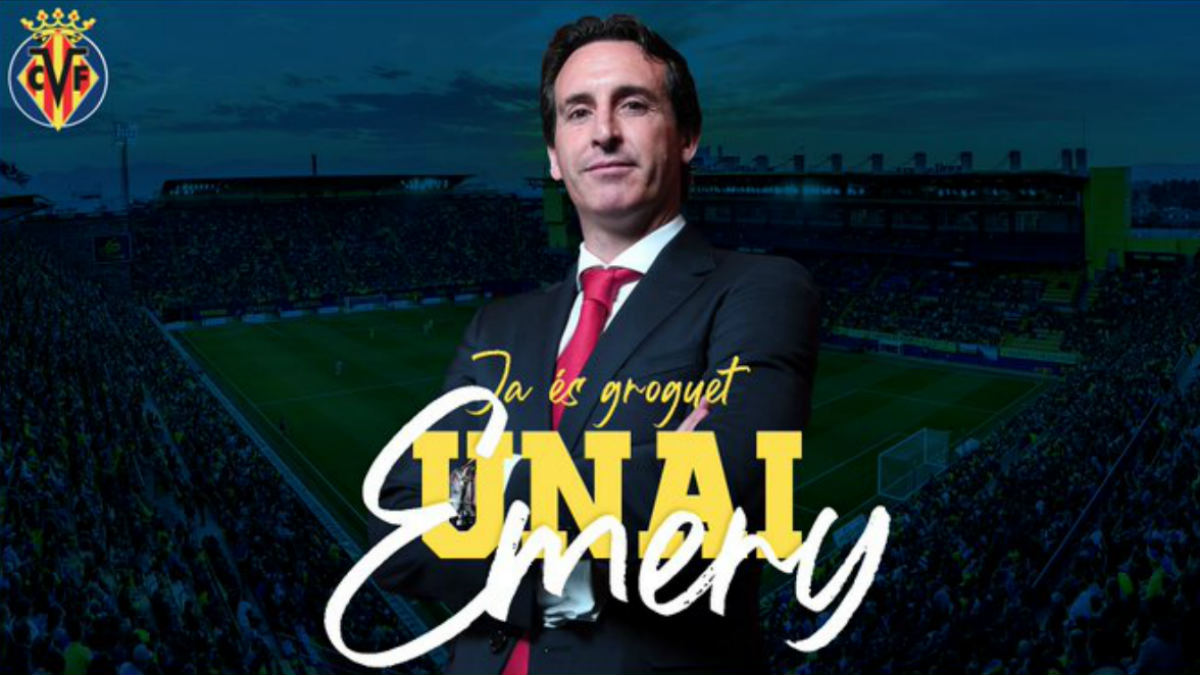 Unai Emery, nuevo entrenador del Villarreal.