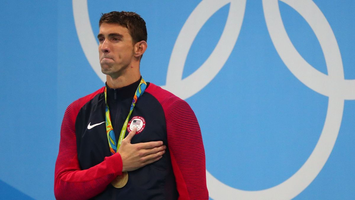 El 31 de julio de 2012 Michael Phelps ganó su 19º medalla olímpica