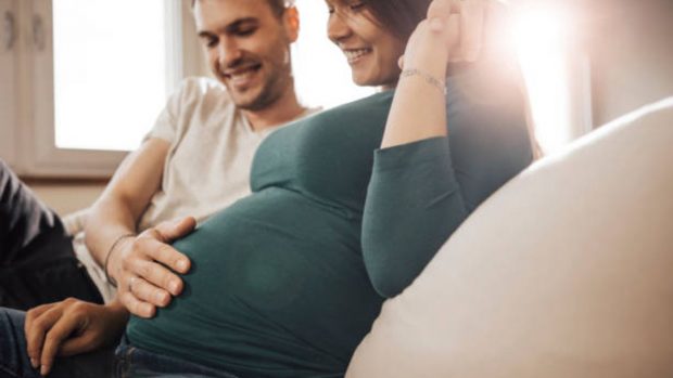 Vas a Ser Papa Cartel Digital Para Anunciar El Embarazo a Tu