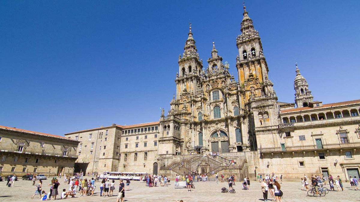 Los restos de Santiago el Mayor se enterraron en lo que hoy es la Catedral de Santiago