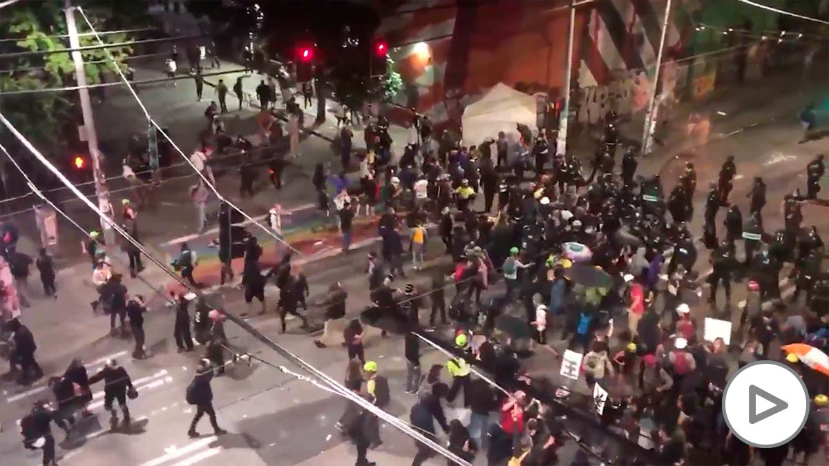 Protestas en Seattle