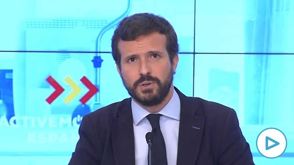 Pablo Casado, presidente del PP.