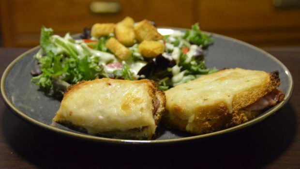 Sándwiches franceses "Croque-Monsieur"