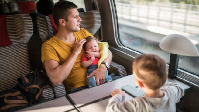 viajar en tren con niños
