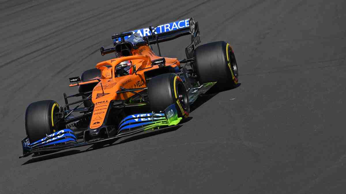 Carlos Sainz en Silverstone. (AFP)