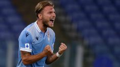 Immobile celebra un gol. (Getty)