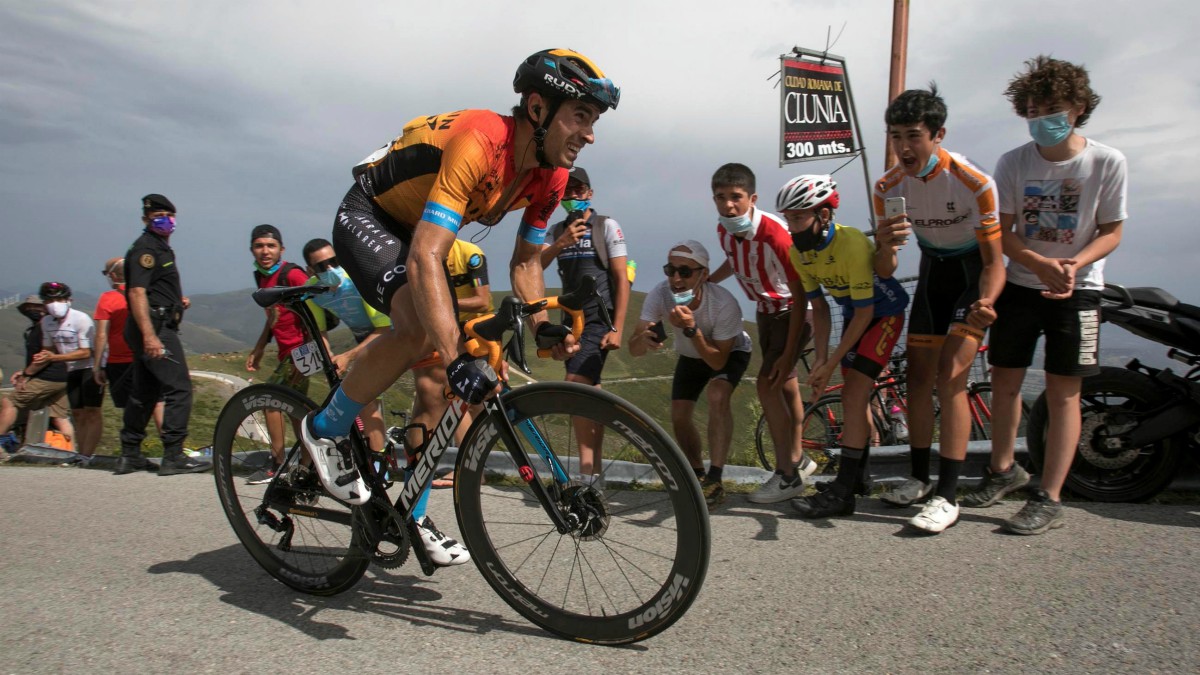 Mikel Landa durante la Vuelta a Burgos. (EFE)