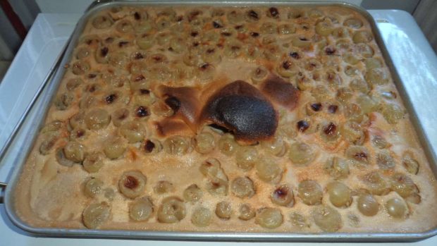 Clafoutis uvas