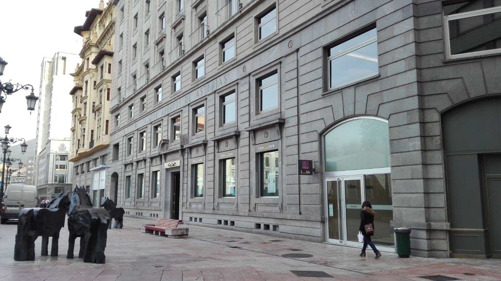 Sede de LIberbank en Oviedo