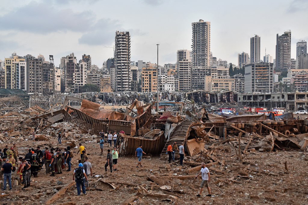 Twitter: Los impactantes vídeos de la explosión de Beirut más virales