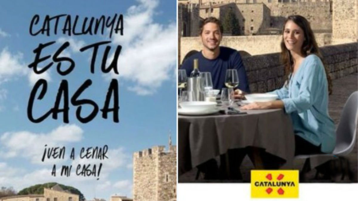 Imagen de la campaña ‘Cataluña es tu casa’.
