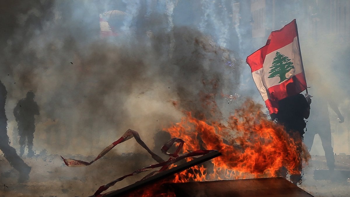 Protestas en Beirut. Foto EP