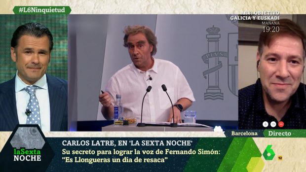 Carlos Latre habla de su imitación a Fernando Simón