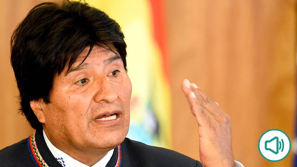 El ex presidente de Bolivia Evo Morales.