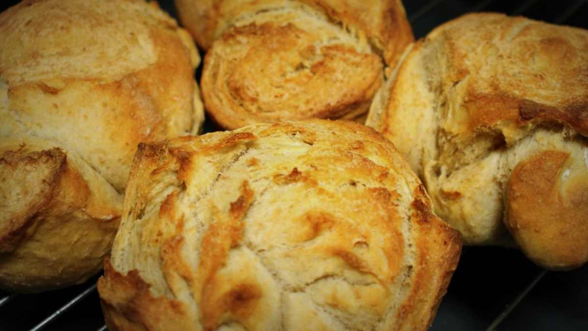 Receta de Panecillos de miel y boniato