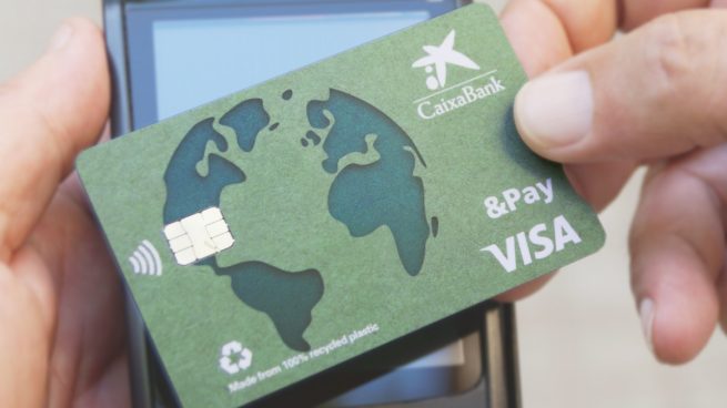 Visa&Pay de plástico reciclado