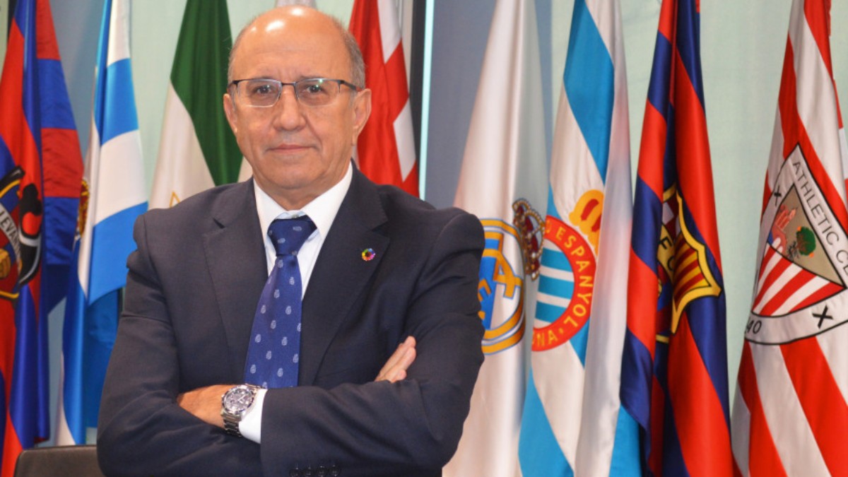 Florentino Villabona, ex DAO de la Policía Nacional y actual director de seguridad de La Liga.