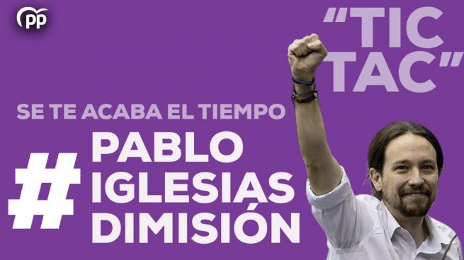 #PabloIglesiasDimisión: las redes claman contra el vicepresidente tras la imputación de Podemos