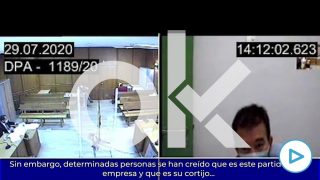 Calvente declarando ante el juez.
