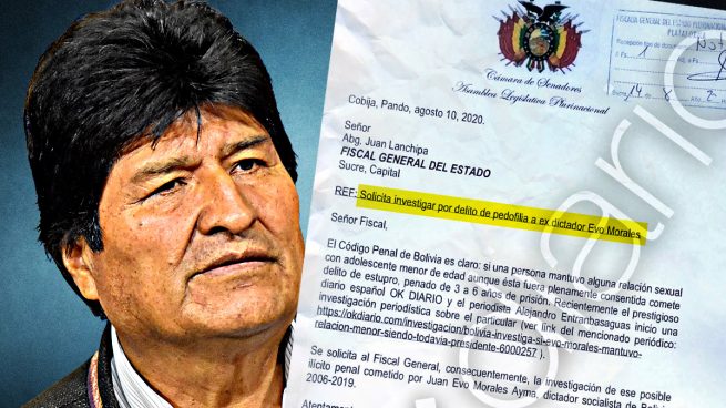 Denunciado Evo Morales por un delito de pedofilia