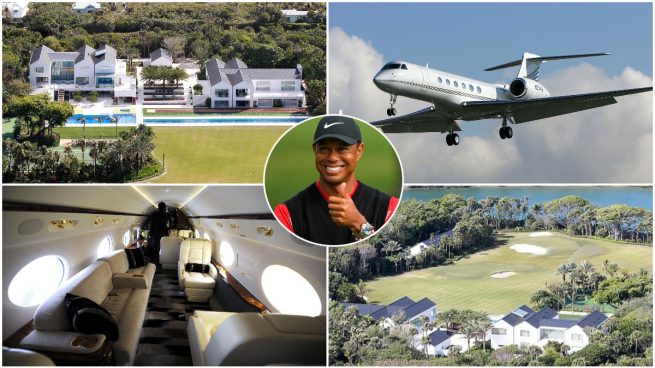 Tiger Woods y sus dos joyas multimillonarias.
