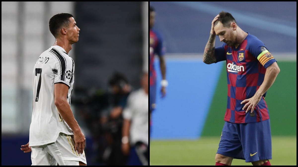 Cristiano y Messi no estarán en semifinales de la Champions. (AFP)