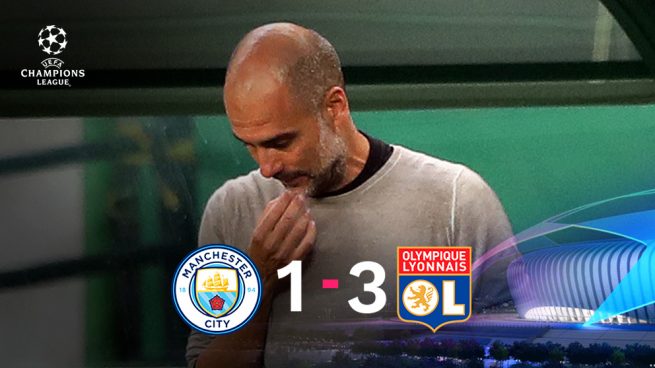 Guardiola vuelve a fracasar en la Champions