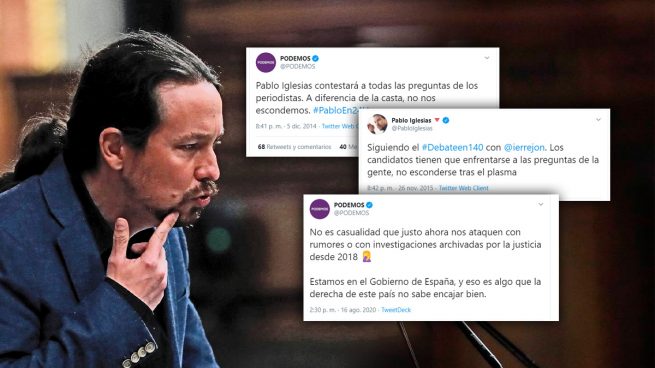 Podemos ignora sus críticas al plasma de Rajoy y ahora ‘comparece’ por Twitter para ‘explicar’ sus escándalos