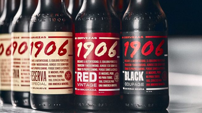 La familia de cervezas 1906 lidera el ranking de mejores cervezas del mundo