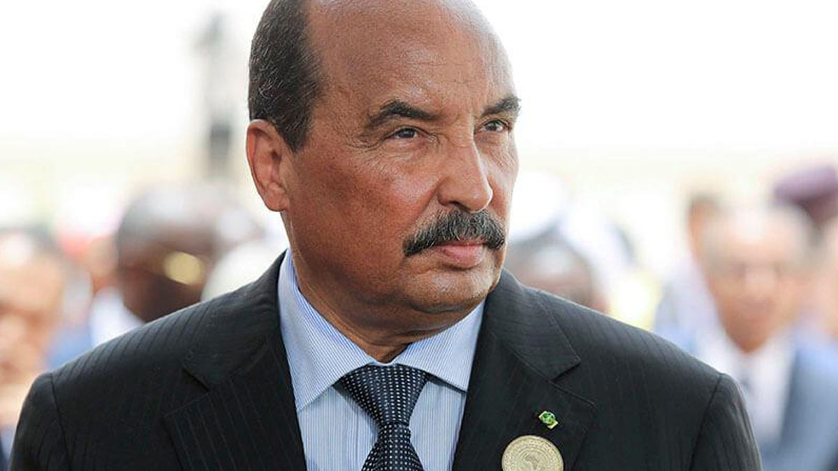 El ex presidente de Mauritania, Mohamed Ould Abdel Aziz.