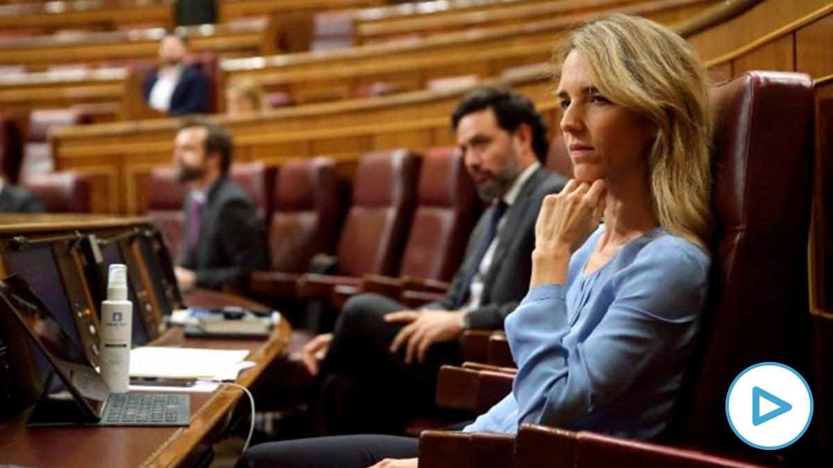 Cayetana Álvarez de Toledo en el Congreso. Foto: EP