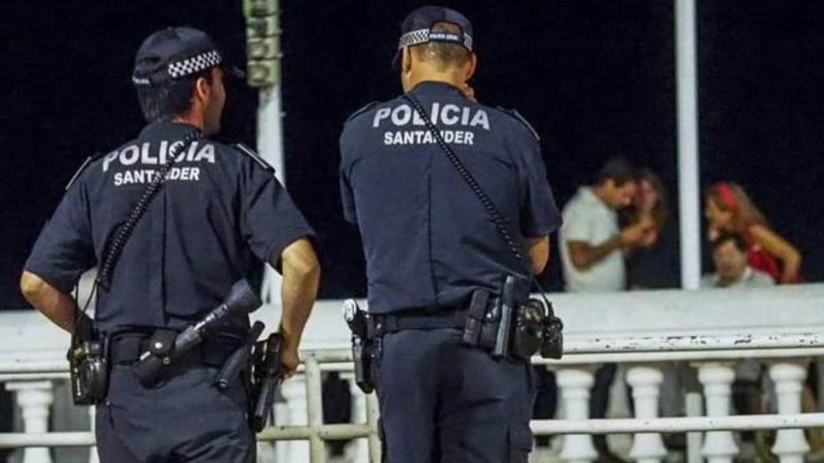 Imagen de archivo de la policía de Santander