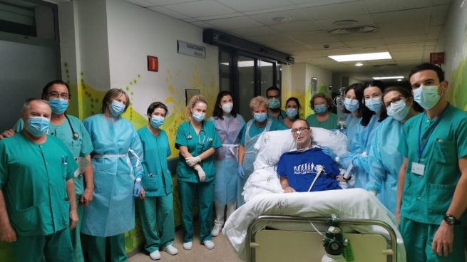Córdoba celebra la recuperación del paciente de Covid que más tiempo ha estado en la UCI: cinco meses de lucha