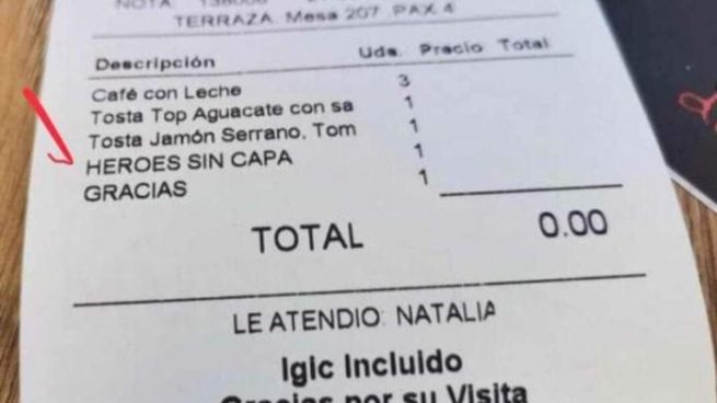 Twitter: La cuenta viral de un bar a los efectivos de la UME en Llanos de Aridane