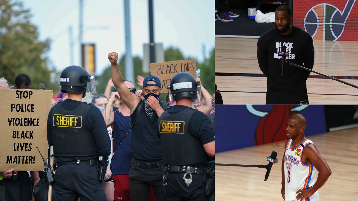 La NBA alza la voz tras un nuevo episodio de violencia racial en EEUU. (Getty)