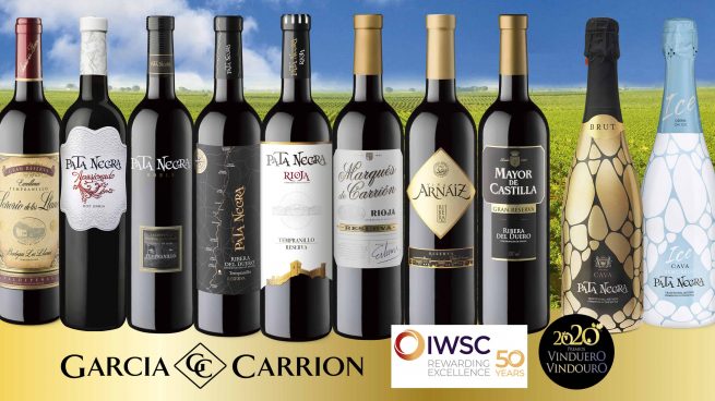 Los vinos y cavas de GARCIA CARRION superan las 200 medallas en lo que va de año gracias a los últimos resultados de la ‘International Wine & Spirit Competition’