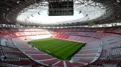 El Puskas Arena, lugar de celebración de la Supercopa de Europa. (AFP)