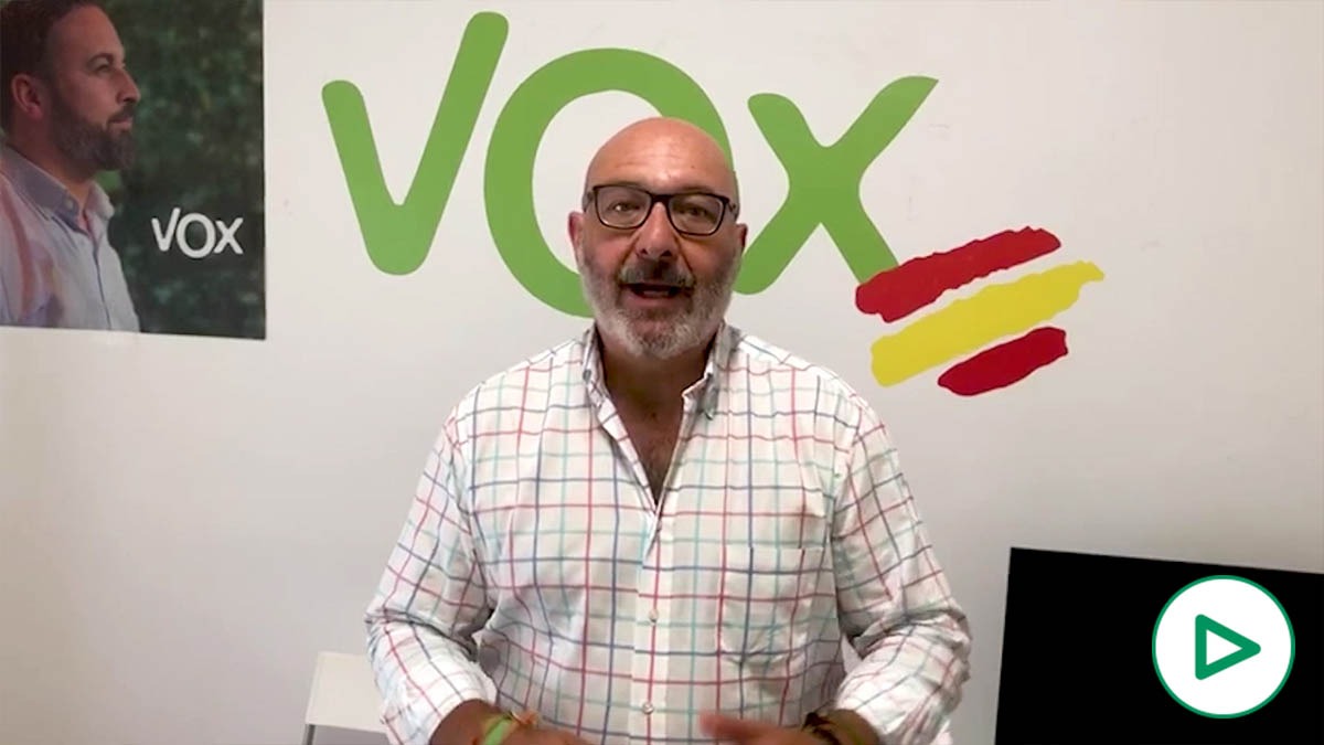 Alejandro Hernández, líder de Vox en Andalucía.