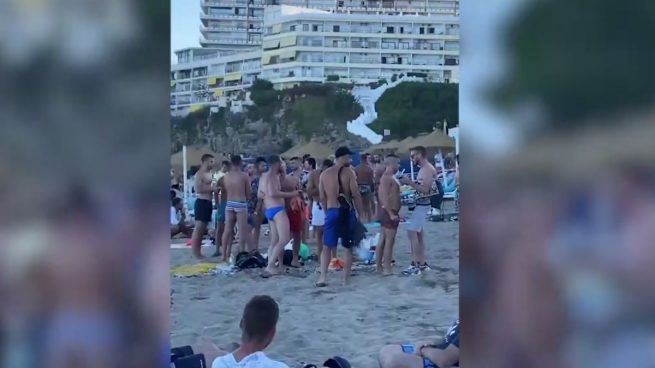 Edén Beach Club niega su relación con la fiesta sin mascarillas en la playa de Torremolinos