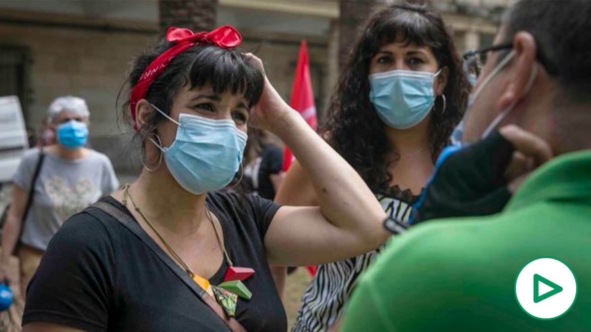 Teresa Rodríguez insta a okupar casas: «Es un derecho, no un delito. Delito es llamar a desokupa».