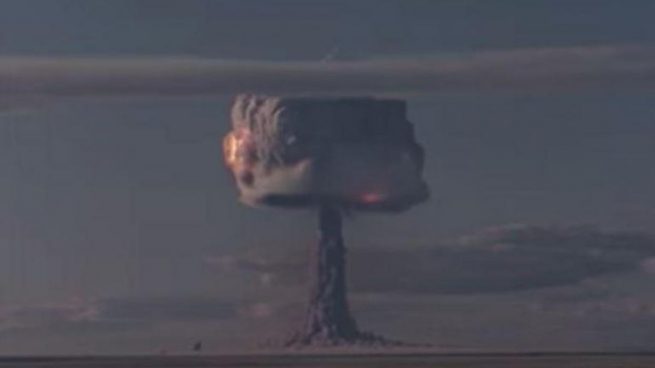 Rusia revela imágenes inéditas de la prueba de la bomba nuclear más potente de la historia