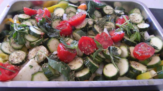 Briam: guiso griego de verduras crujientes 