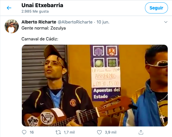 El jugador expulsado del Granada por proetarra clama libertad de expresión mientras apoya llamar «puto nazi» a Zozulya